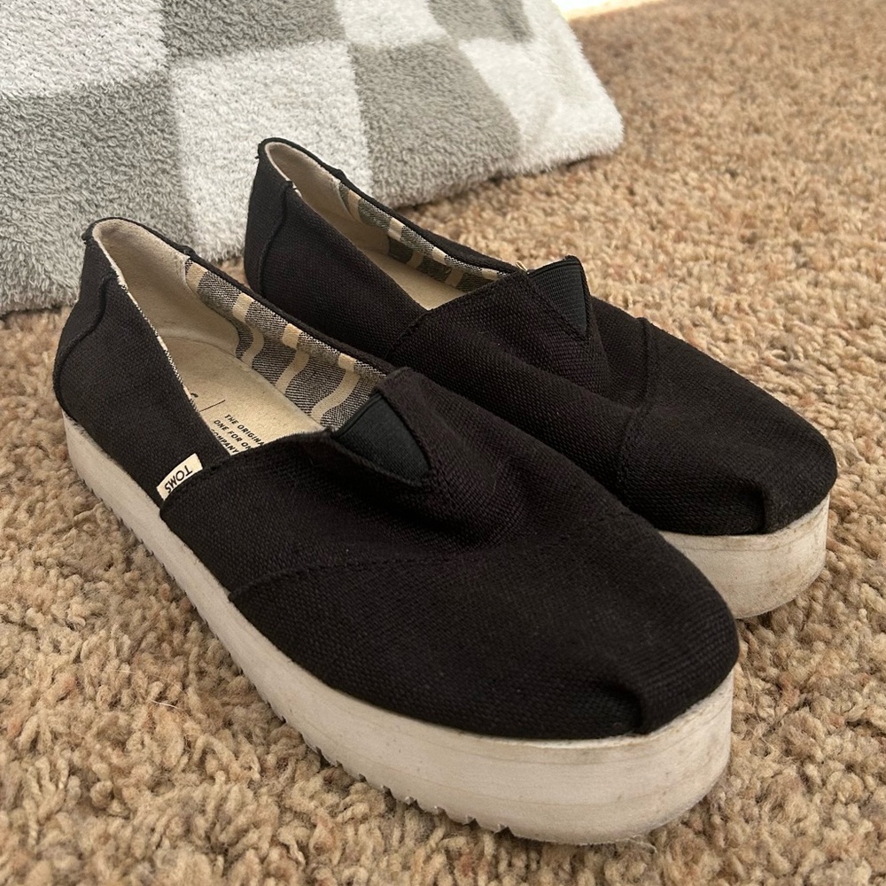 Toms platform slip on - Asher platform slip-on sneaker